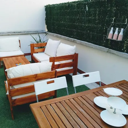 Apartamento Con Aparcamiento Gratuito Y Gran Terraza A 10 Min De La Plaza Mayor Апартаменты